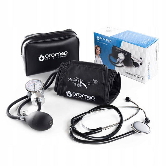 Tensiometre manuel avec stethoscope (جهاز قياس ضغط الدم ميكانيكي)